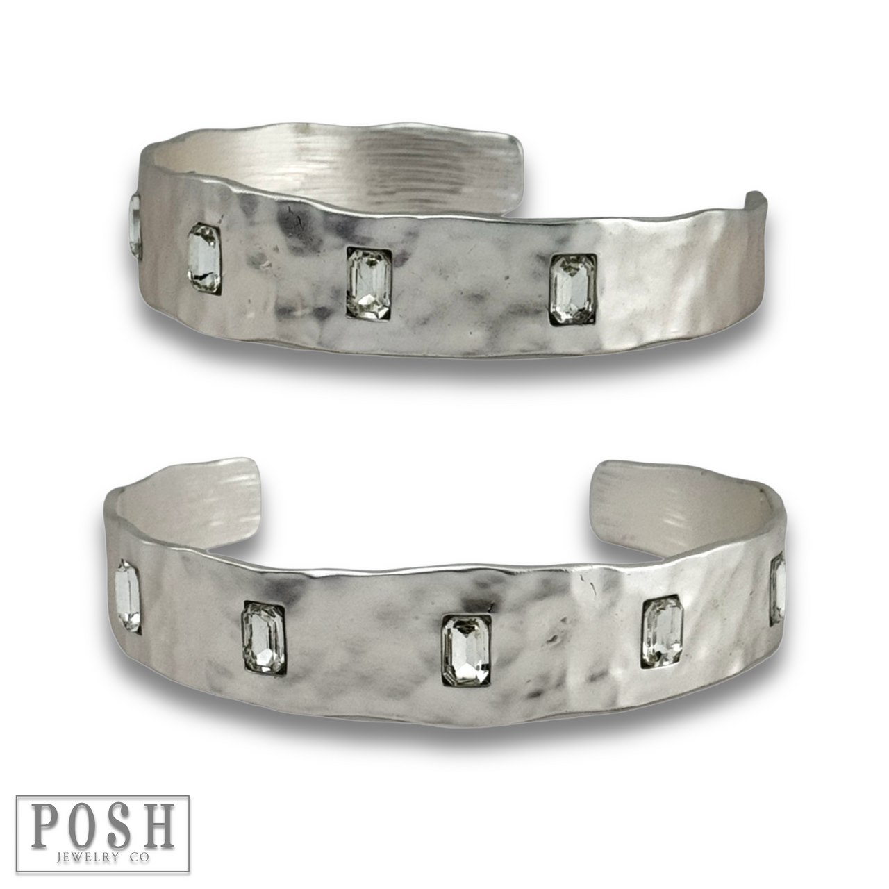 Rhinestone stud bracelet
