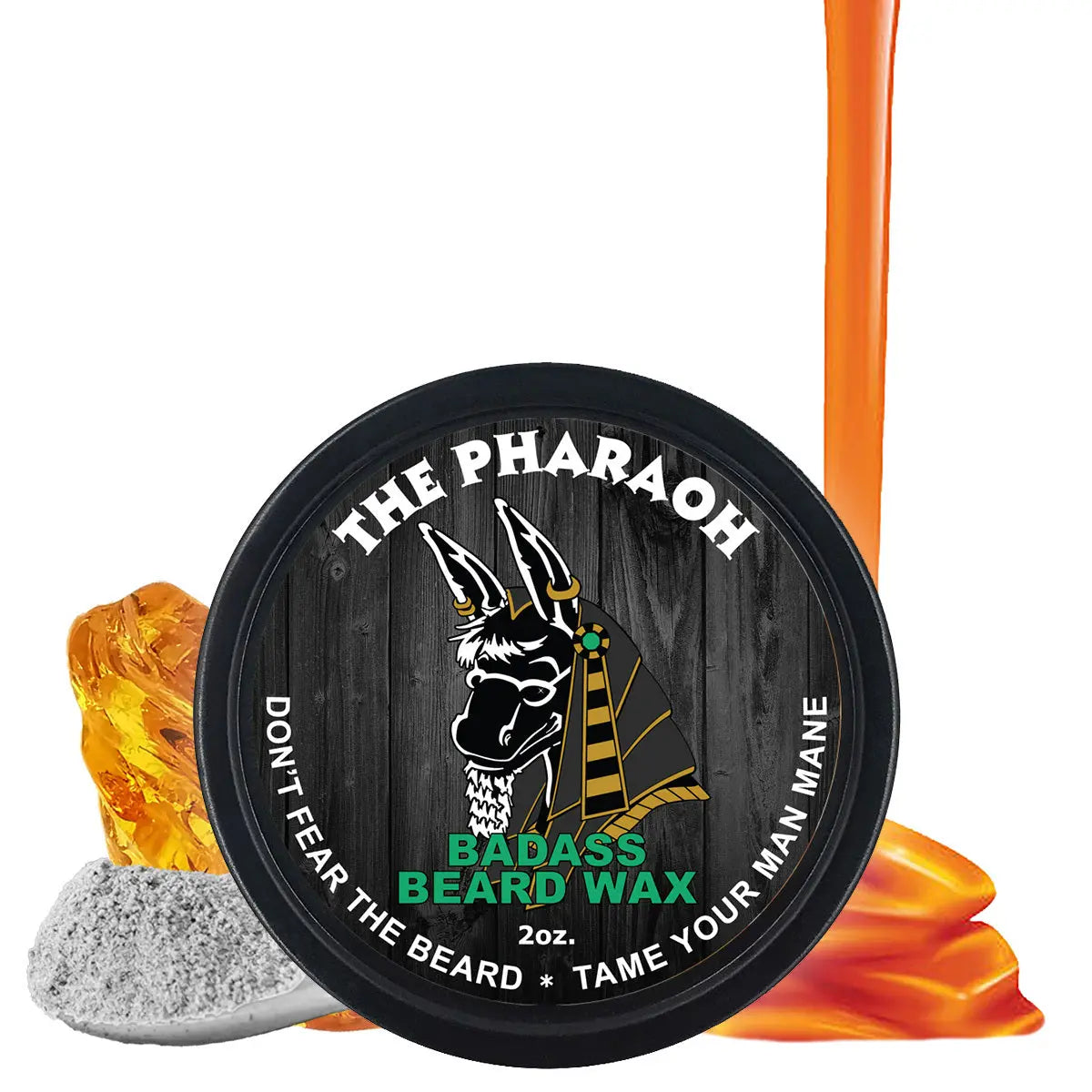 Badass Beard Wax - The Pharaoh Badass Beard Care