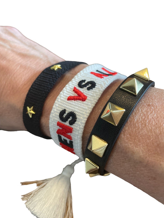 Athens Vs All Y'All Team Tassel Bracelet