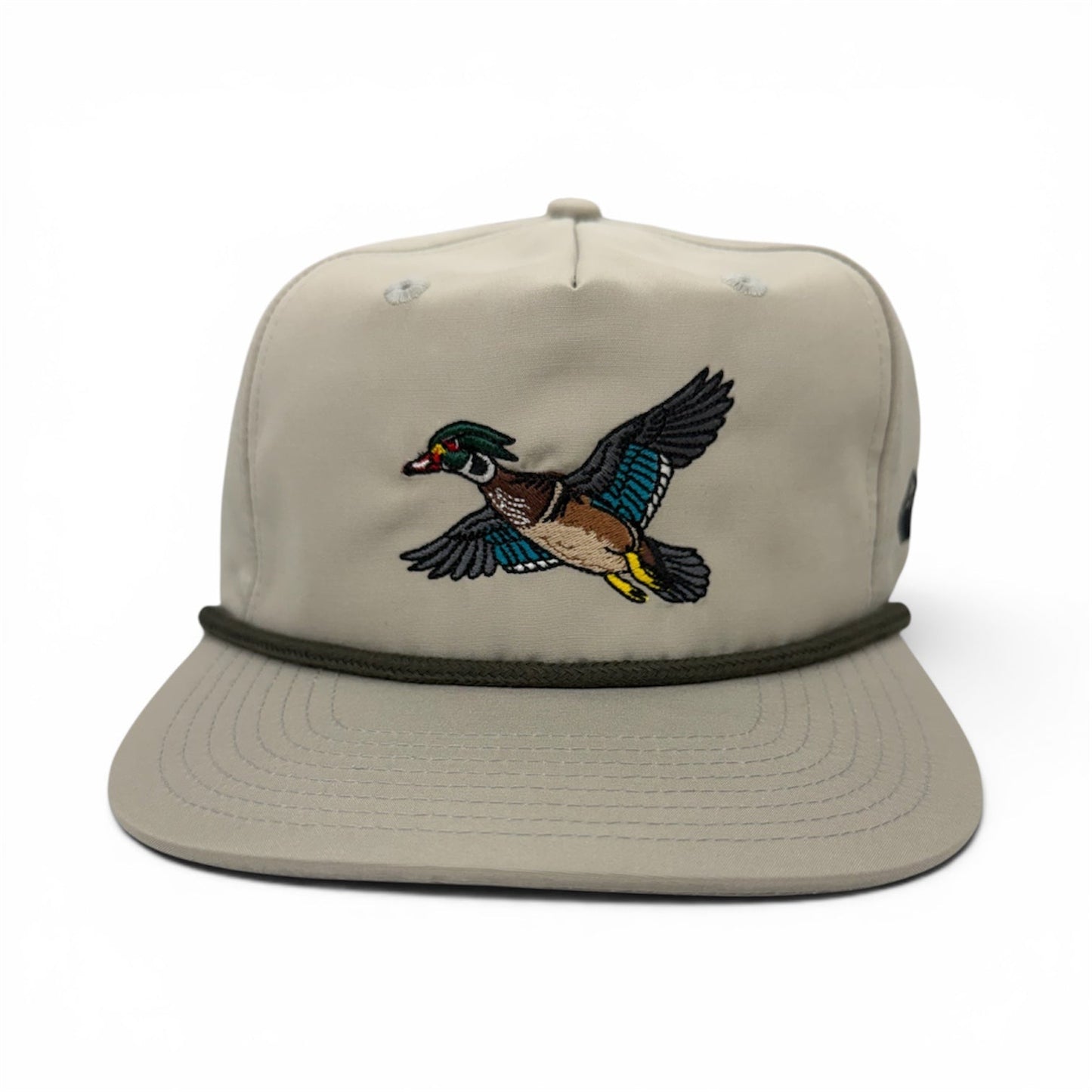 Wood Duck Hat - Richardson 256 Rope Snapback