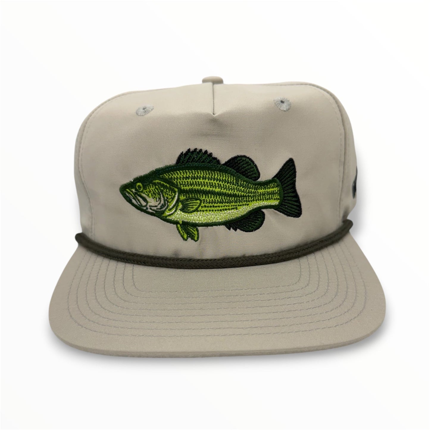 Largemouth Bass Hat - Richardson 256 Rope Snapback