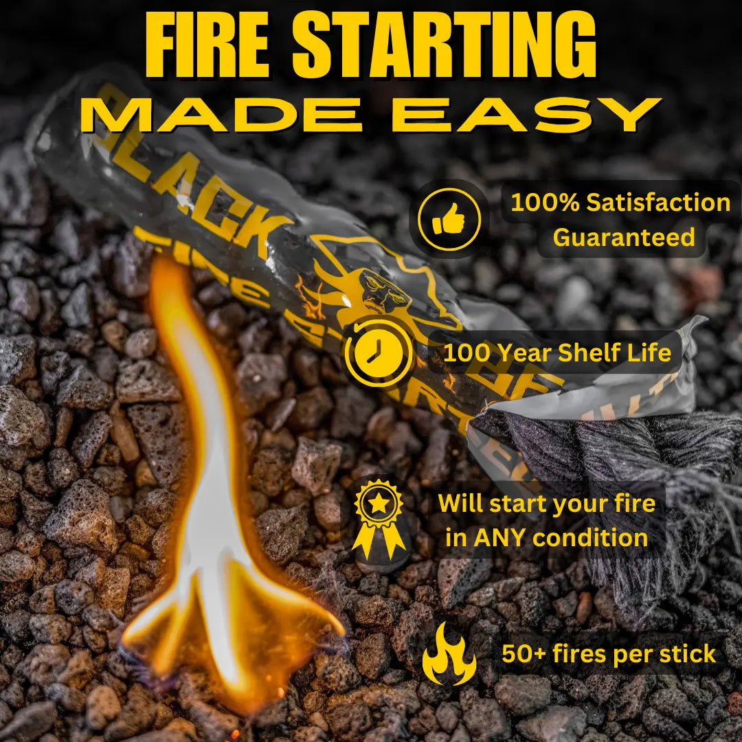 Pirates Plunder - Fire Starter Kit Black Beard Fire Starters