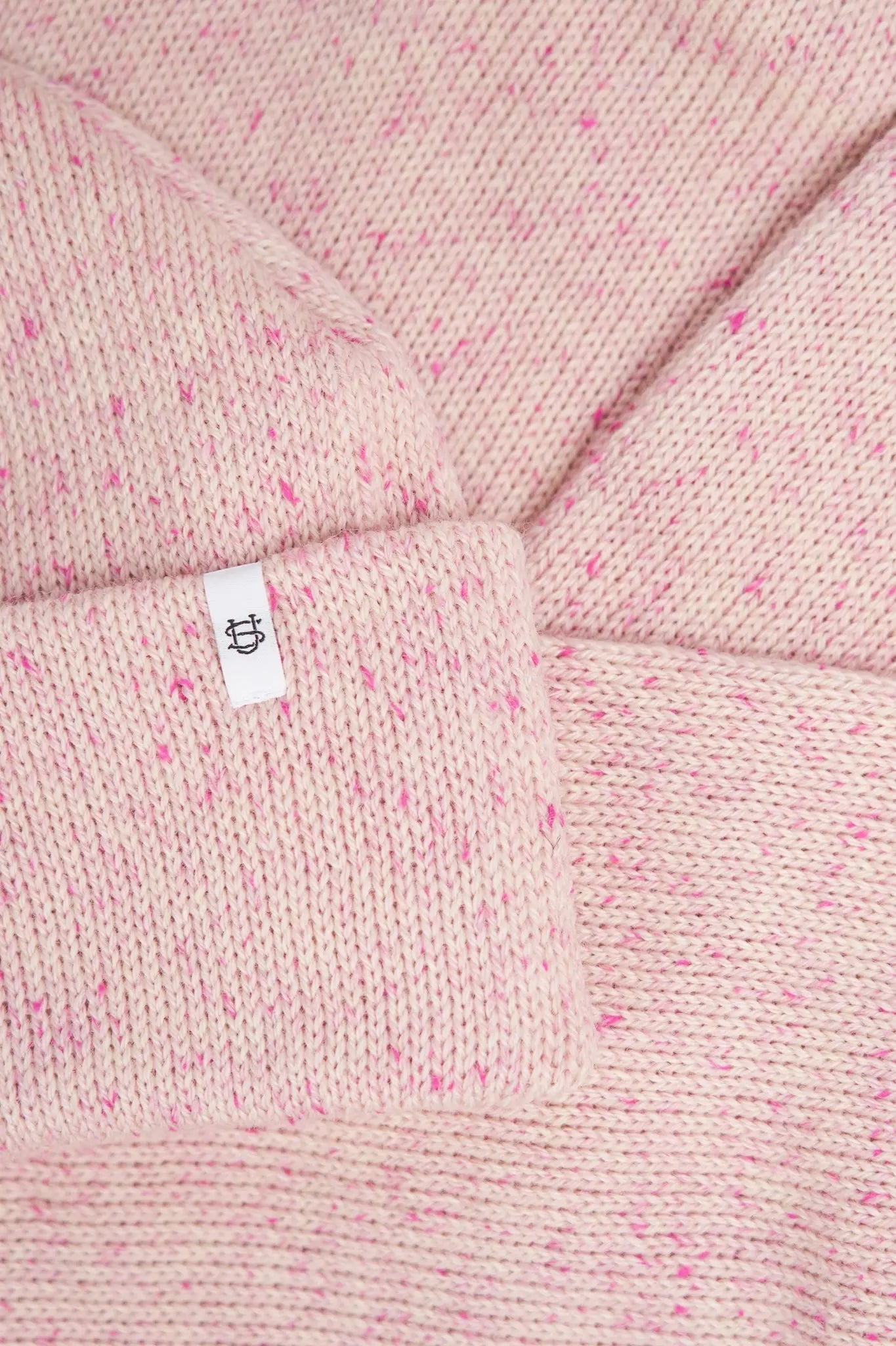 Cherry Blossom Tweed Ragg Wool Beanie UPSTATE STOCK