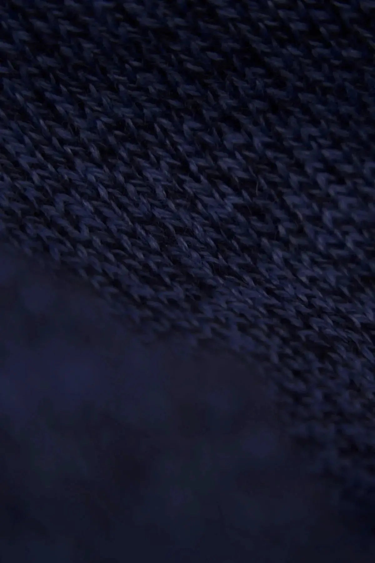 Navy Melange Ragg Wool Beanie UPSTATE STOCK