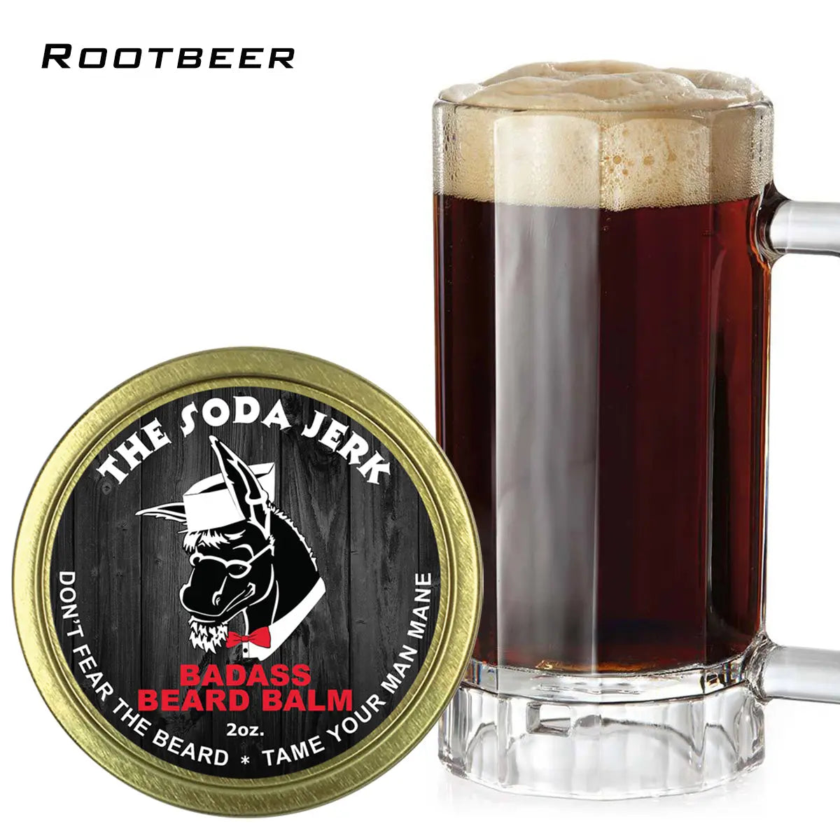 The Soda Jerk Beard Balm *Seasonal Scent* Badass Beard Care