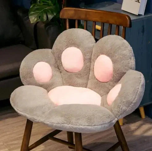 Kawaii Cat Paw Plush Toy – Soft Floor Cushion, Chair Pad & Nap Pillow