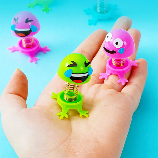 5-20Pcs DIY Assembled Springs Elves Kids Toys Party Favor Perfect Class Treasure Box Carnival Prizes Boys Girls Birthday Gifts
