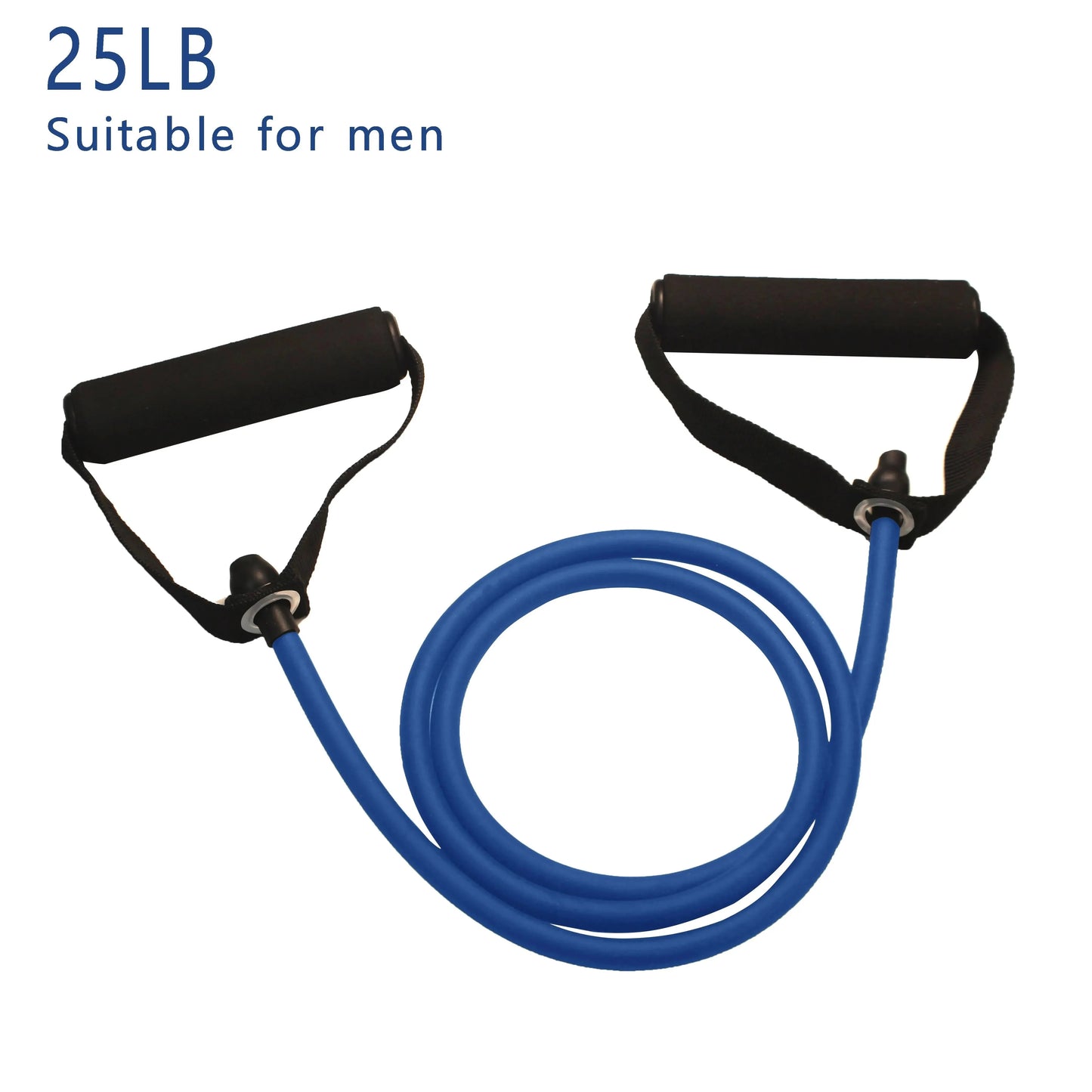 Resistance Bands with Handles – Full Body Exercise Bands Set for Home Strength Training & Fitness Workouts