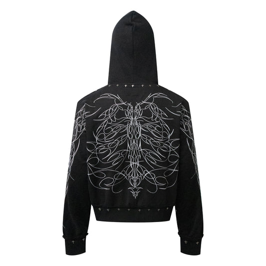 "SHDWANGL" ZIP UP
