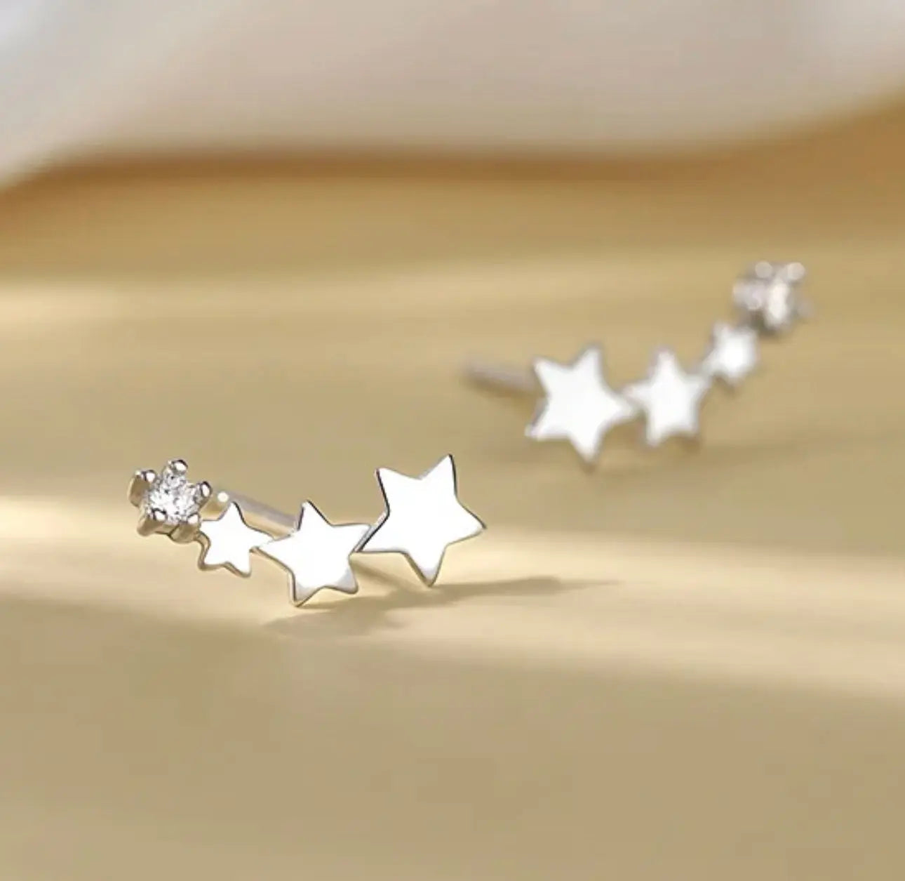 STARLIT - Sterling Silver Zircon Earrings Mack & Rex