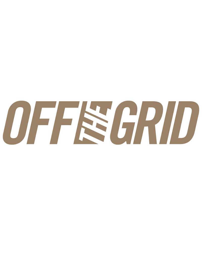 OFF THE GRID Solid Logo Decal - 7 Colors