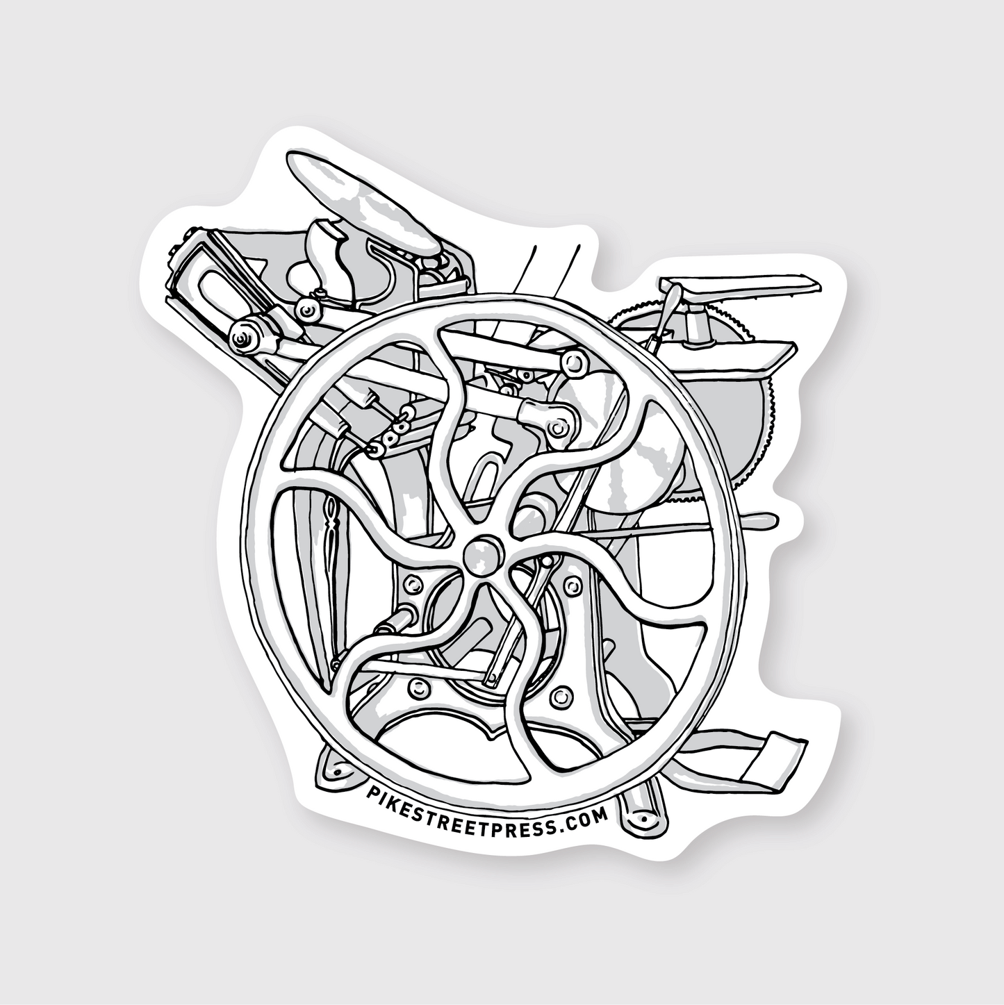 PSP CP Press Sticker