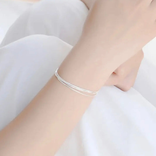 STRANDED - Sterling Silver Layered Accent Bracelet Mack & Rex