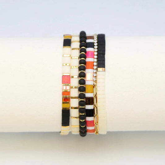 SUNDANCE - 6 Bracelet Stack Mack & Rex