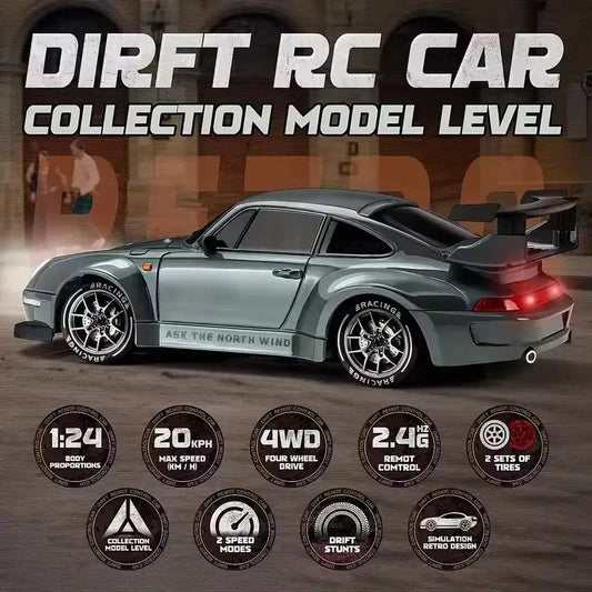 4WD RC Car Remote Control Cars 2.4G Radio High Speed Drift Racing Monster 4x4 Truck RTR Vehicle Toy Gift for Kids Children