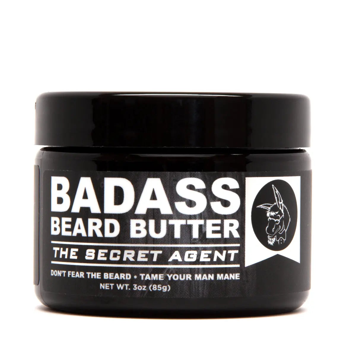 The Secret Agent Beard Butter Badass Beard Care