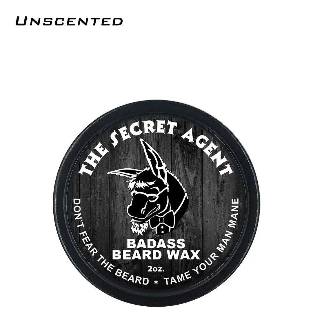Badass Beard Wax - The Secret Agent Badass Beard Care