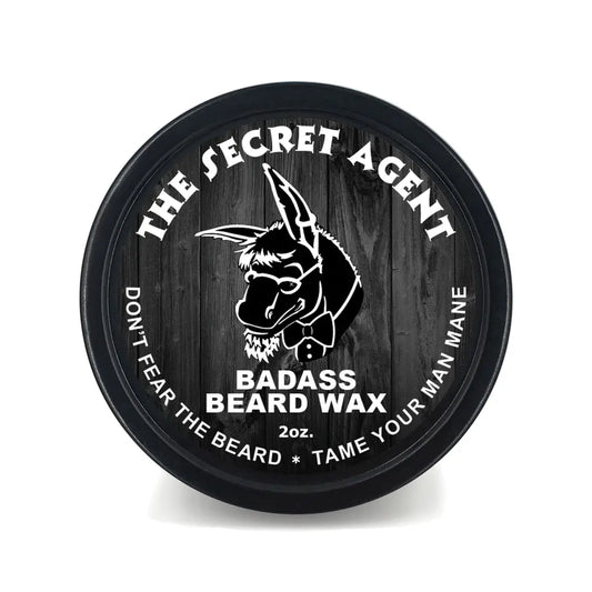 Badass Beard Wax - The Secret Agent Badass Beard Care