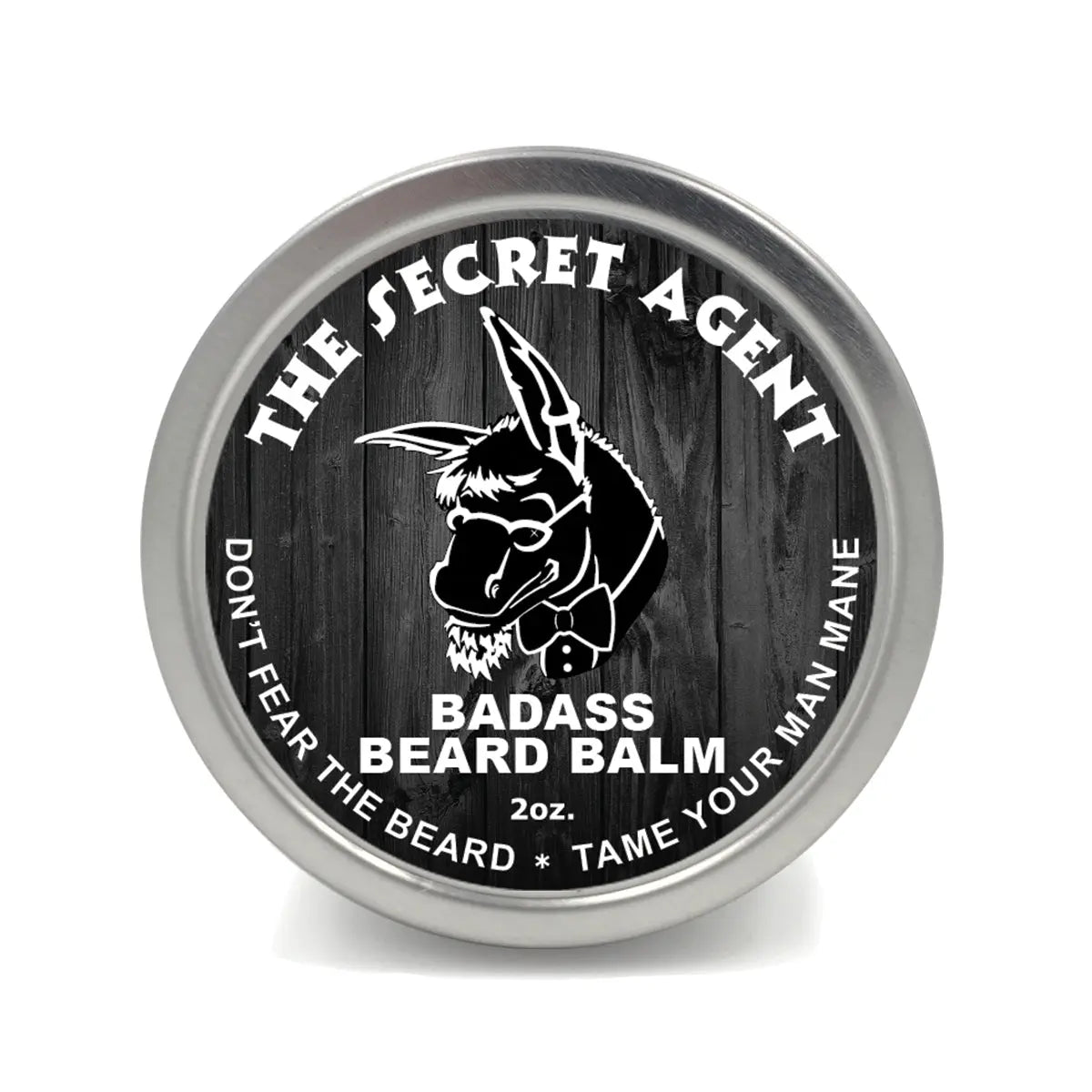 The Secret Agent Beard Balm Badass Beard Care