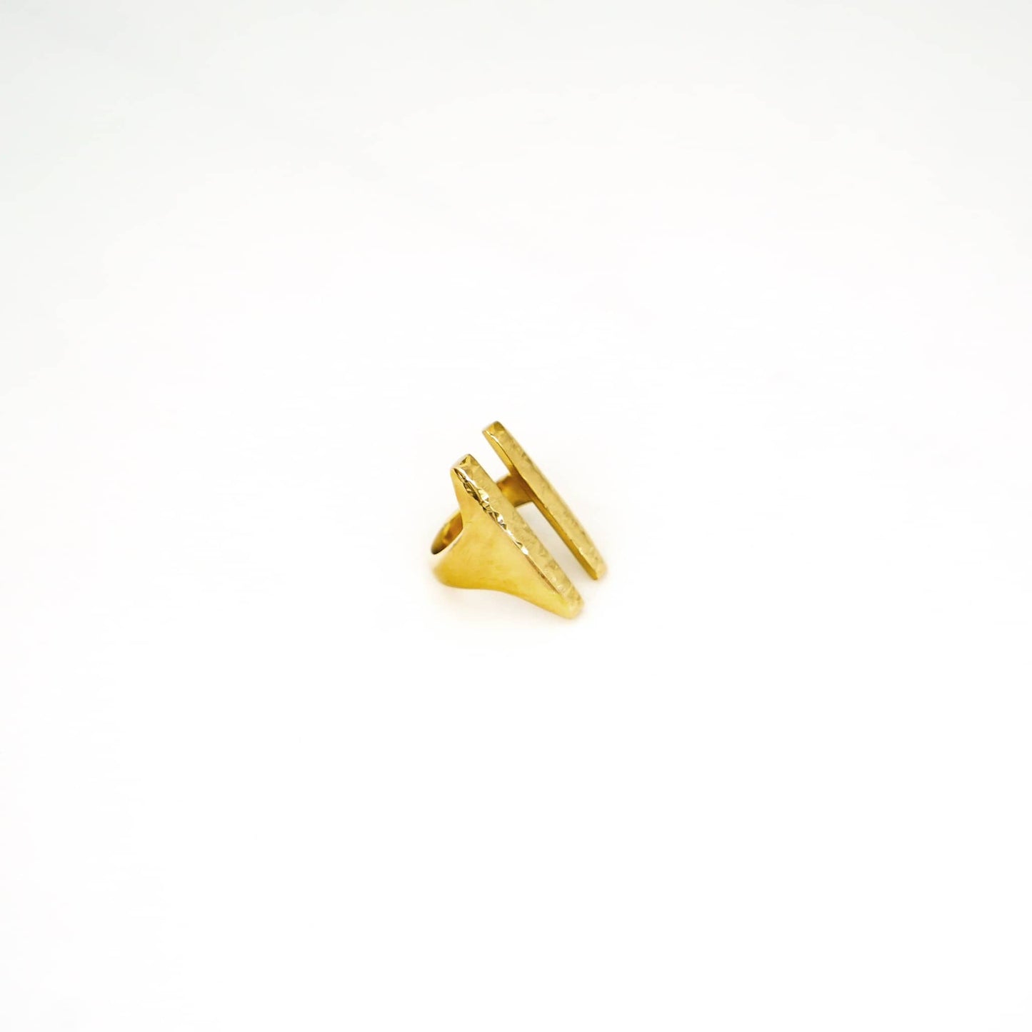 Sema Adjustable Double Bar Ring