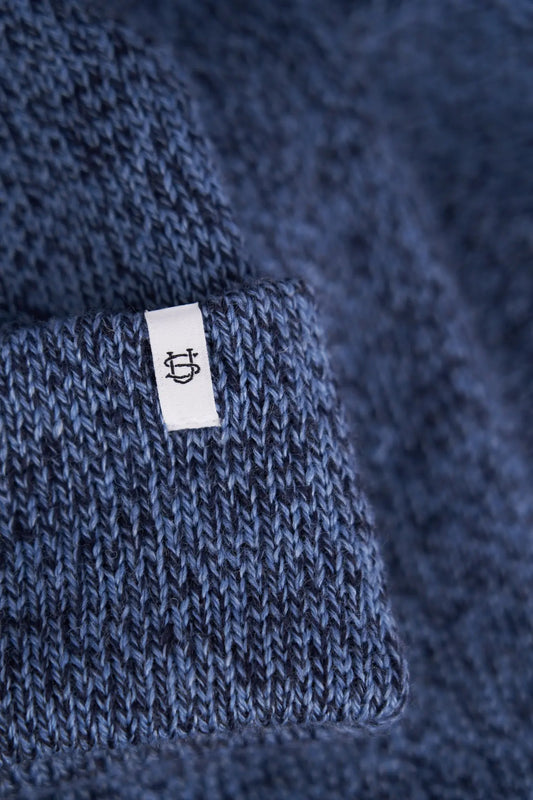 NEW Sky Melange Melange Ragg Wool Beanie UPSTATE STOCK