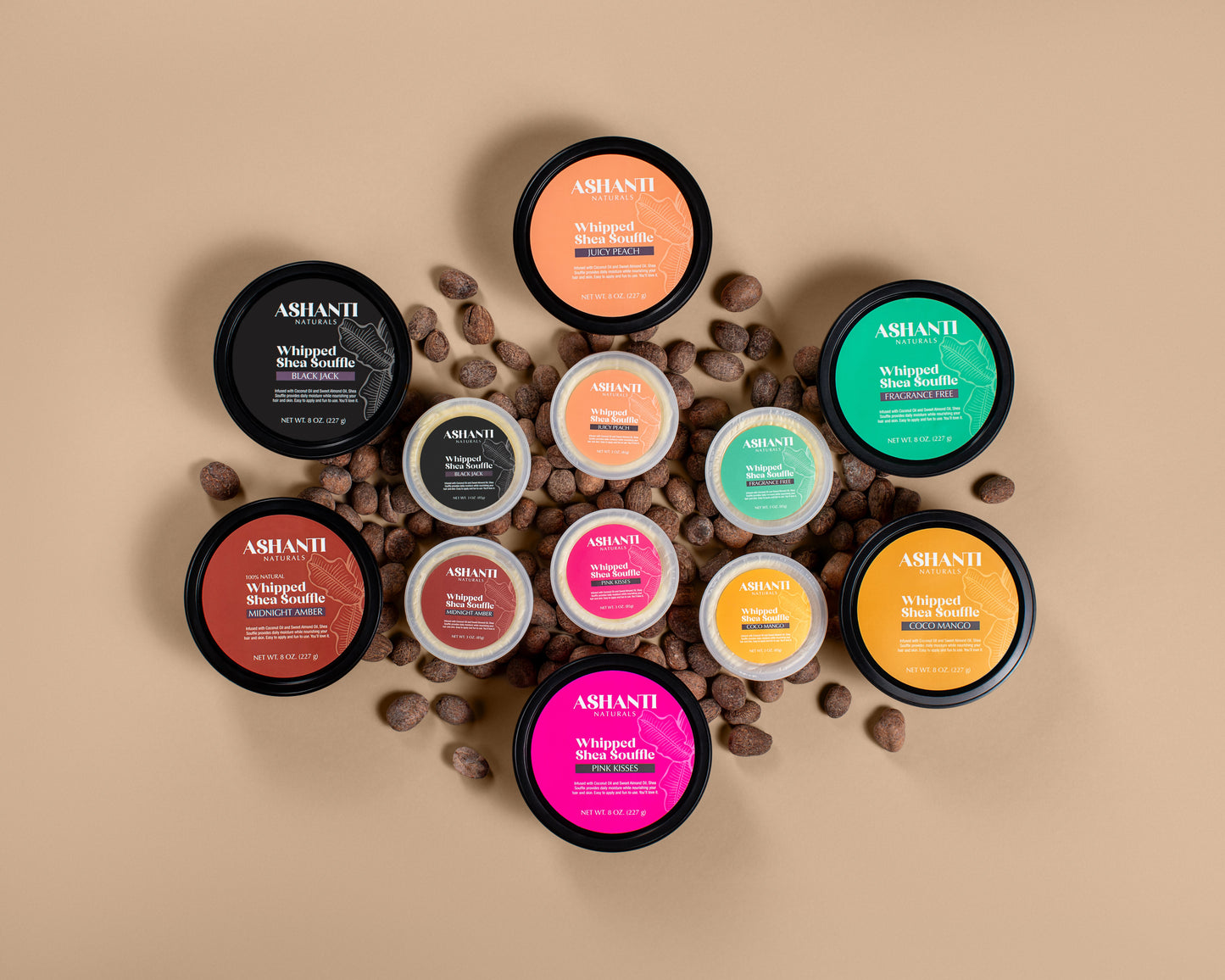 ASHANTI NATURALS Shea Souffle Coco Mango