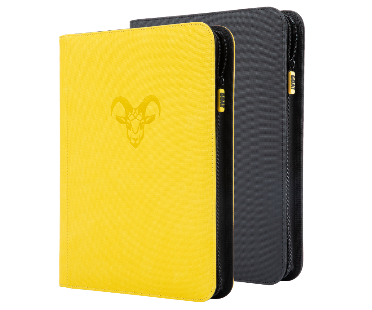 "Stay Flat" Card Binder