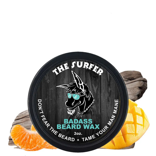 Badass Beard Wax - The Surfer Badass Beard Care