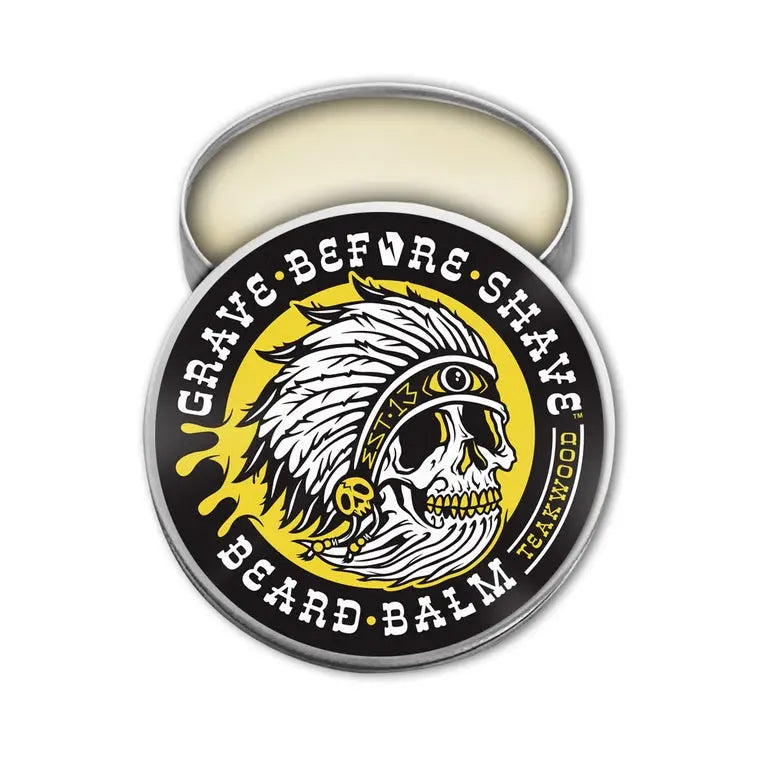 Grave Before Shave Beard Balm 2oz. tins Grave Before Shave
