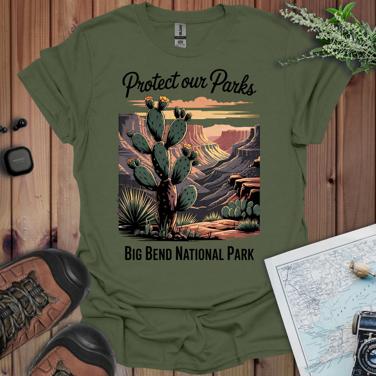 Protect Our Parks Big Bend T-Shirt