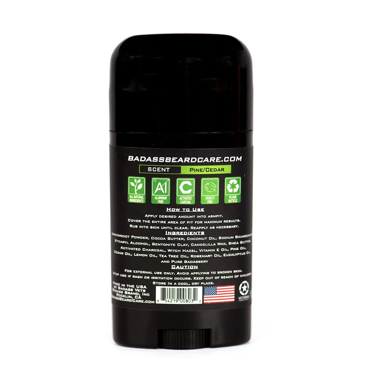 The Mountain Man Deodorant Stick Badass Beard Care