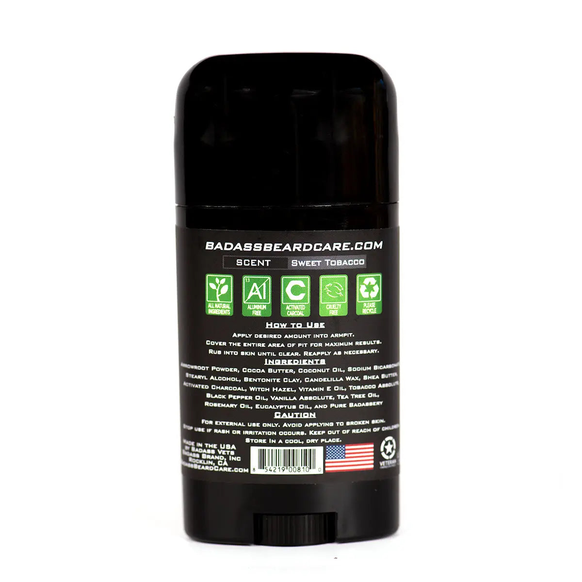 The Outlaw Deodorant Stick Badass Beard Care