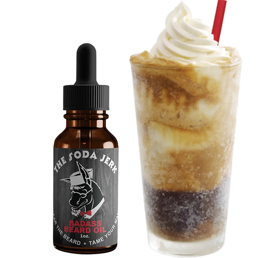 The Soda Jerk Beard Oil *Seasonal Scent* Badass Beard Care