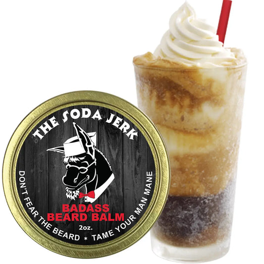 The Soda Jerk Beard Balm *Seasonal Scent* Badass Beard Care