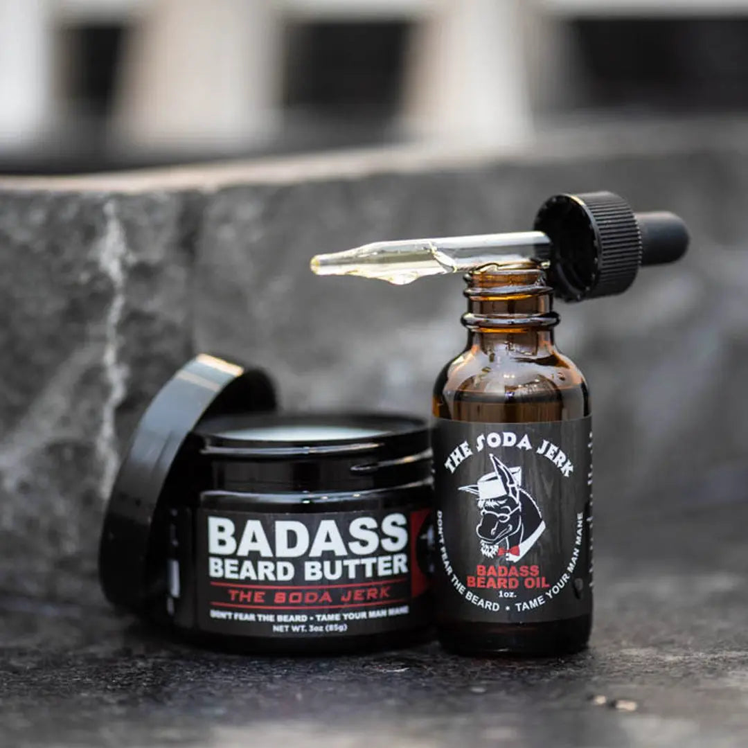 The Soda Jerk Beard Butter Badass Beard Care