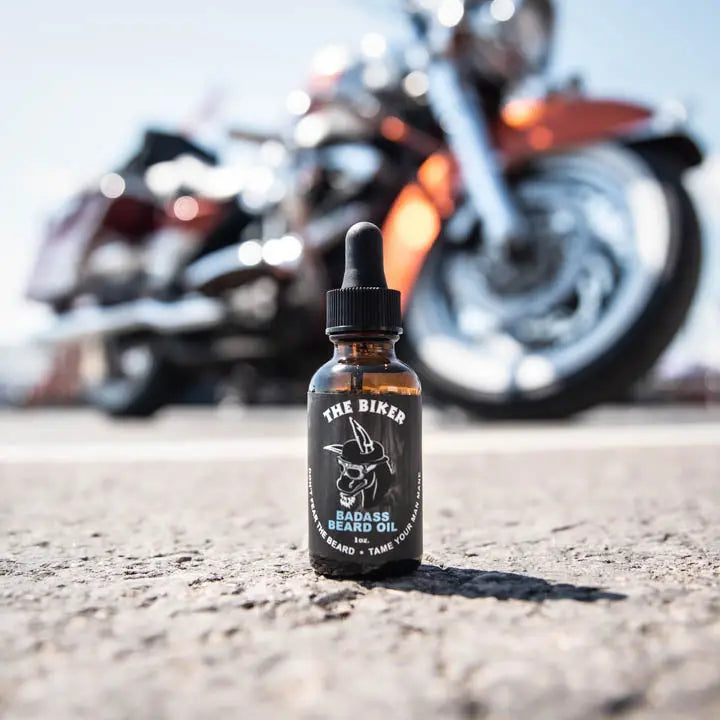 The Biker Beard Oil Badass Beard Care