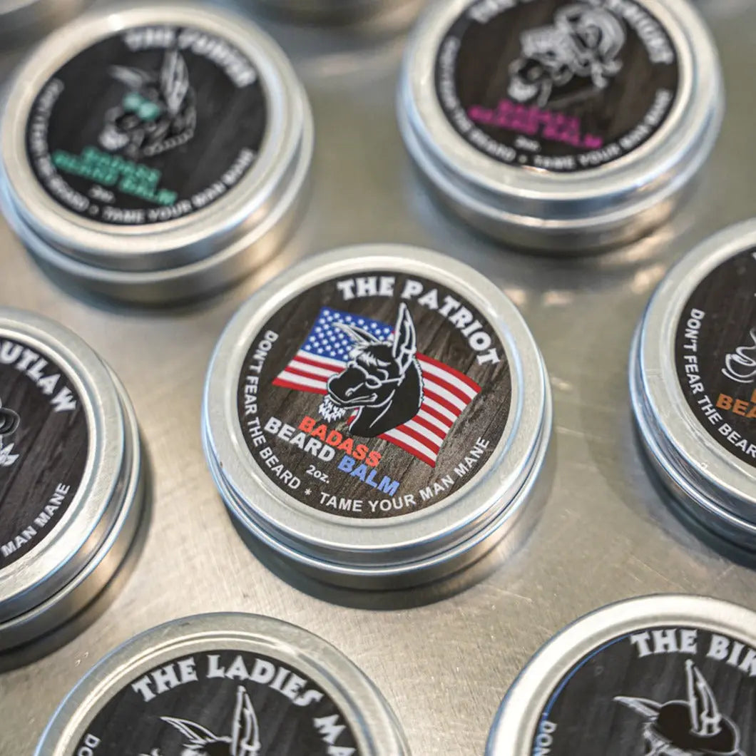 The Patriot Beard Balm Badass Beard Care