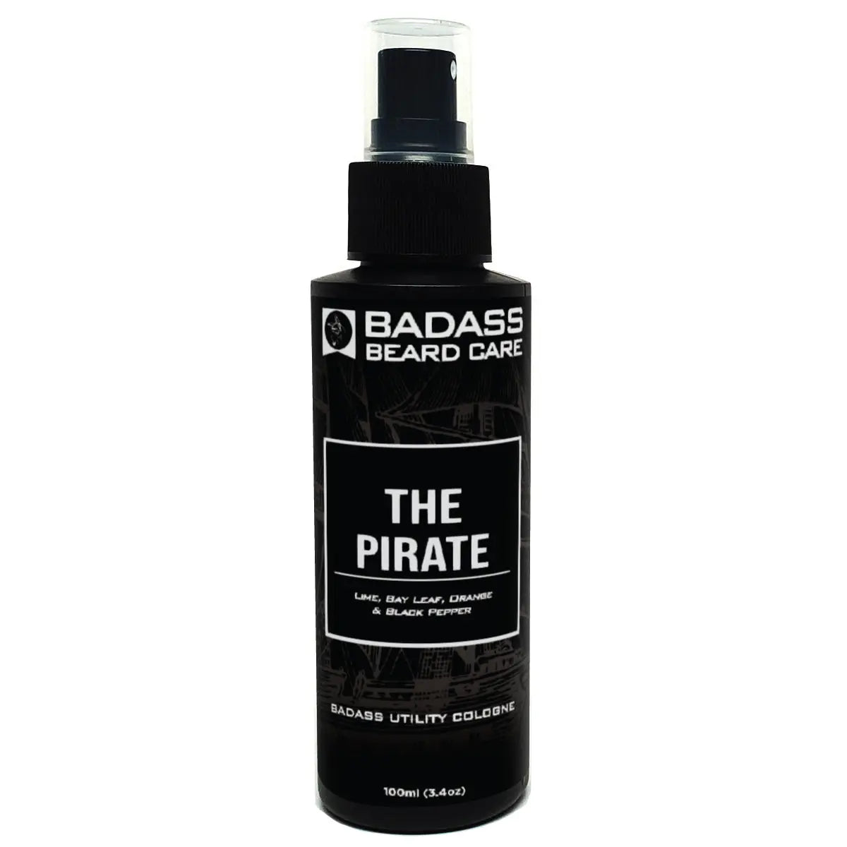 The Pirate Badass Utility Cologne Badass Beard Care
