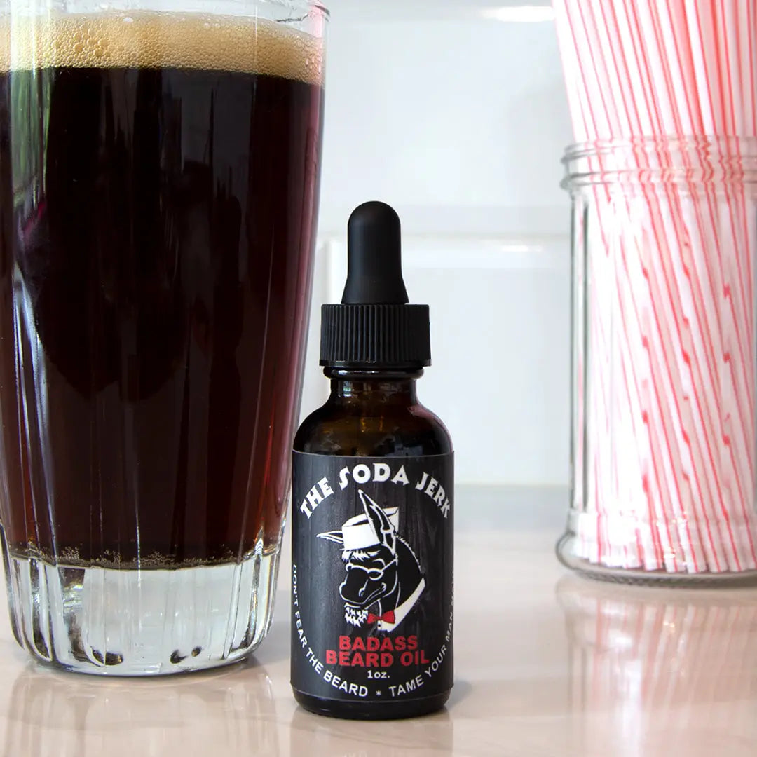 The Soda Jerk Beard Oil *Seasonal Scent* Badass Beard Care