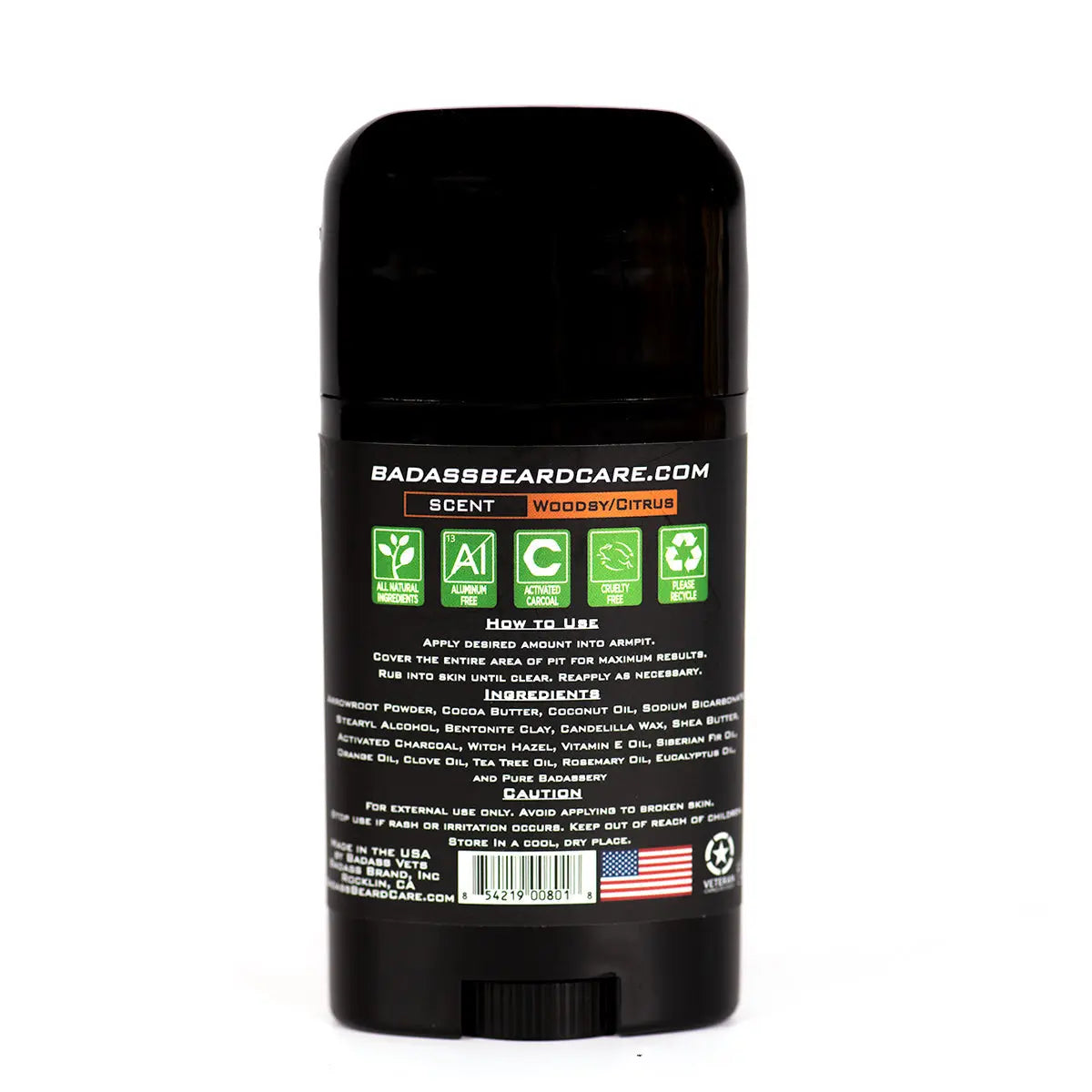 The Viking Deodorant Stick Badass Beard Care