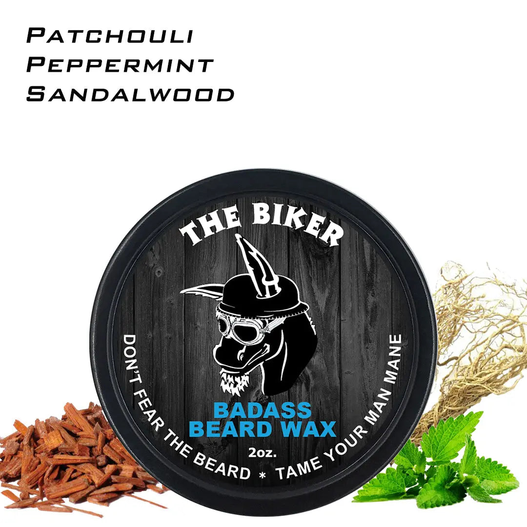Badass Beard Wax - The Biker Badass Beard Care
