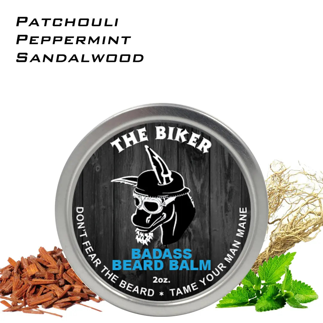 The Biker Beard Balm Badass Beard Care