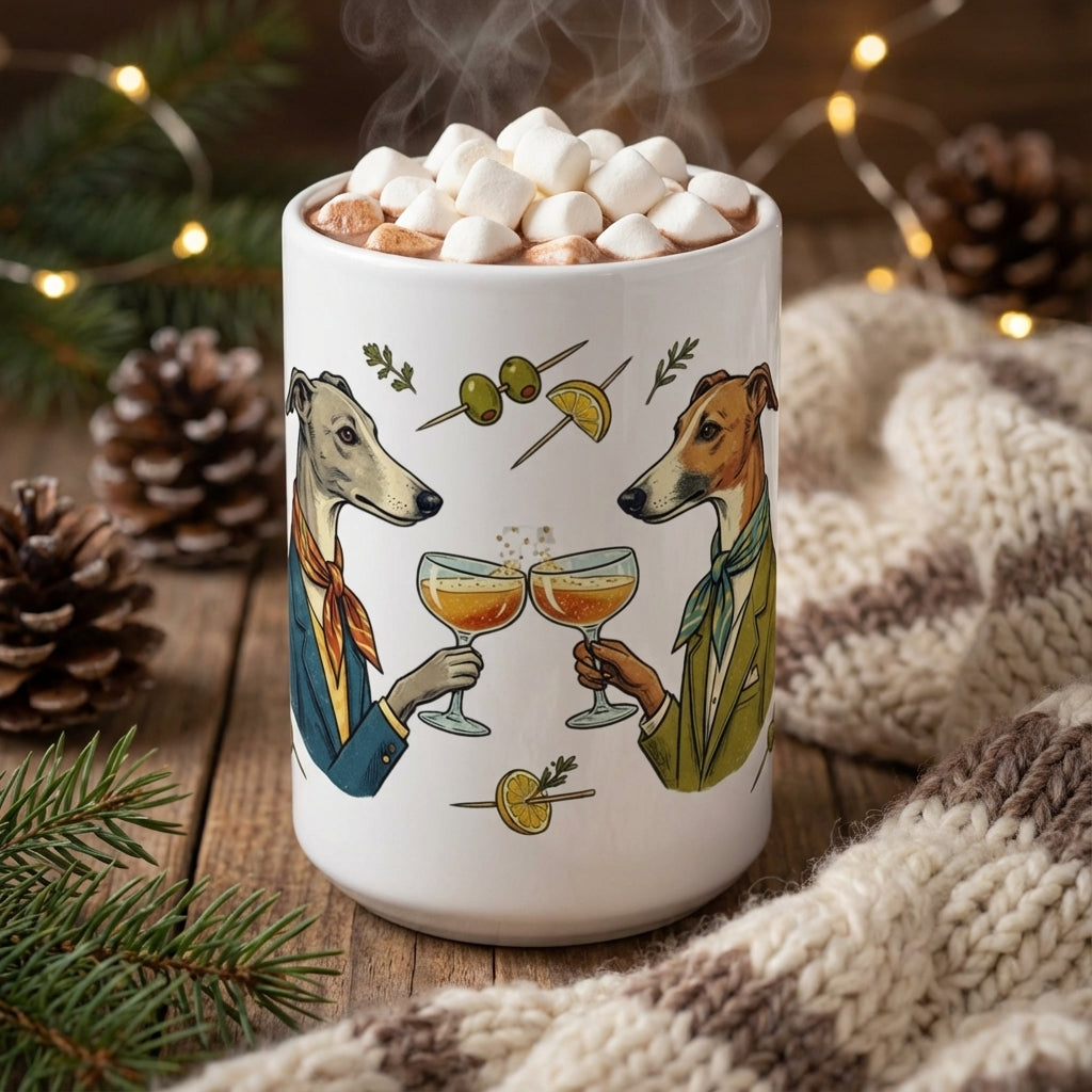Tinned Fish Pups - Aperitivo Hour 15oz Mug