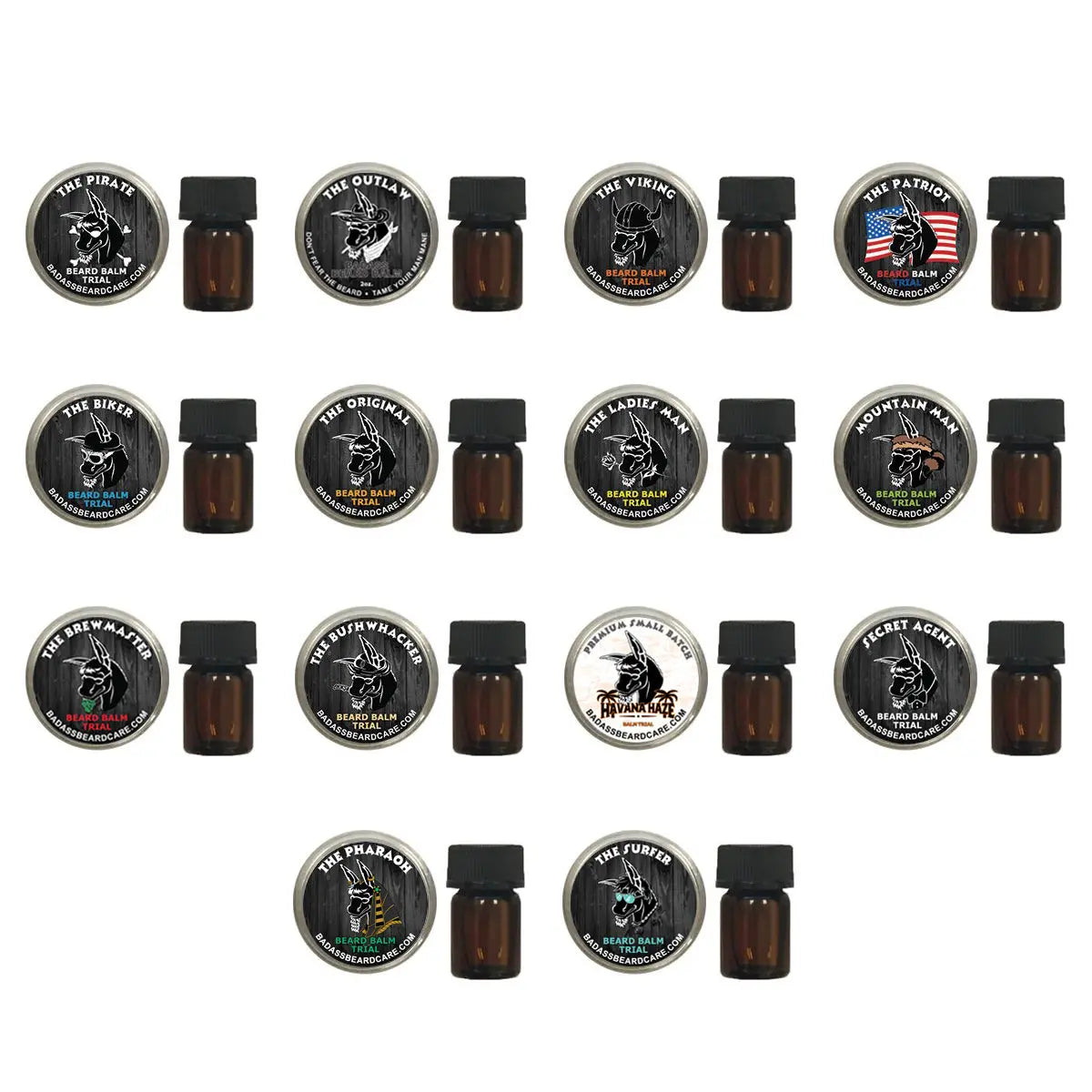 Ultimate Trial Kit - Every Scent Badass Beard Care