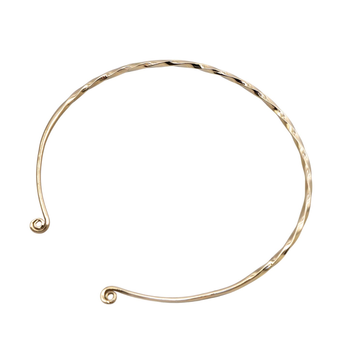 Uzi Open Collar Necklance Choker
