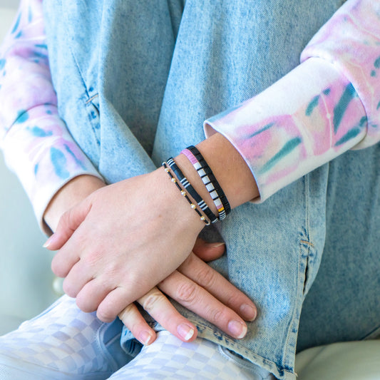 VIXEN - Tila Bead Bracelet Stack of 3 Mack & Rex