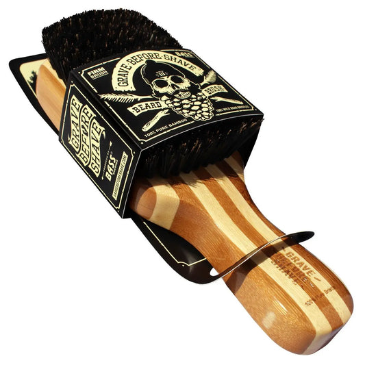 Official GRAVE BEFORE SHAVE™ Beard Brush Grave Before Shave