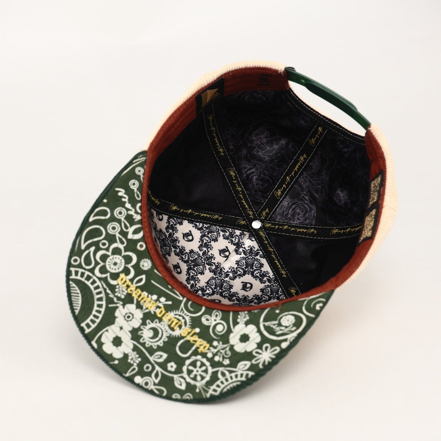 OG CA: Dreams on the West Snapback (Cream/Green)