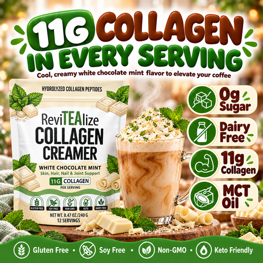 Collagen Protein Creamer - White Chocolate Mint