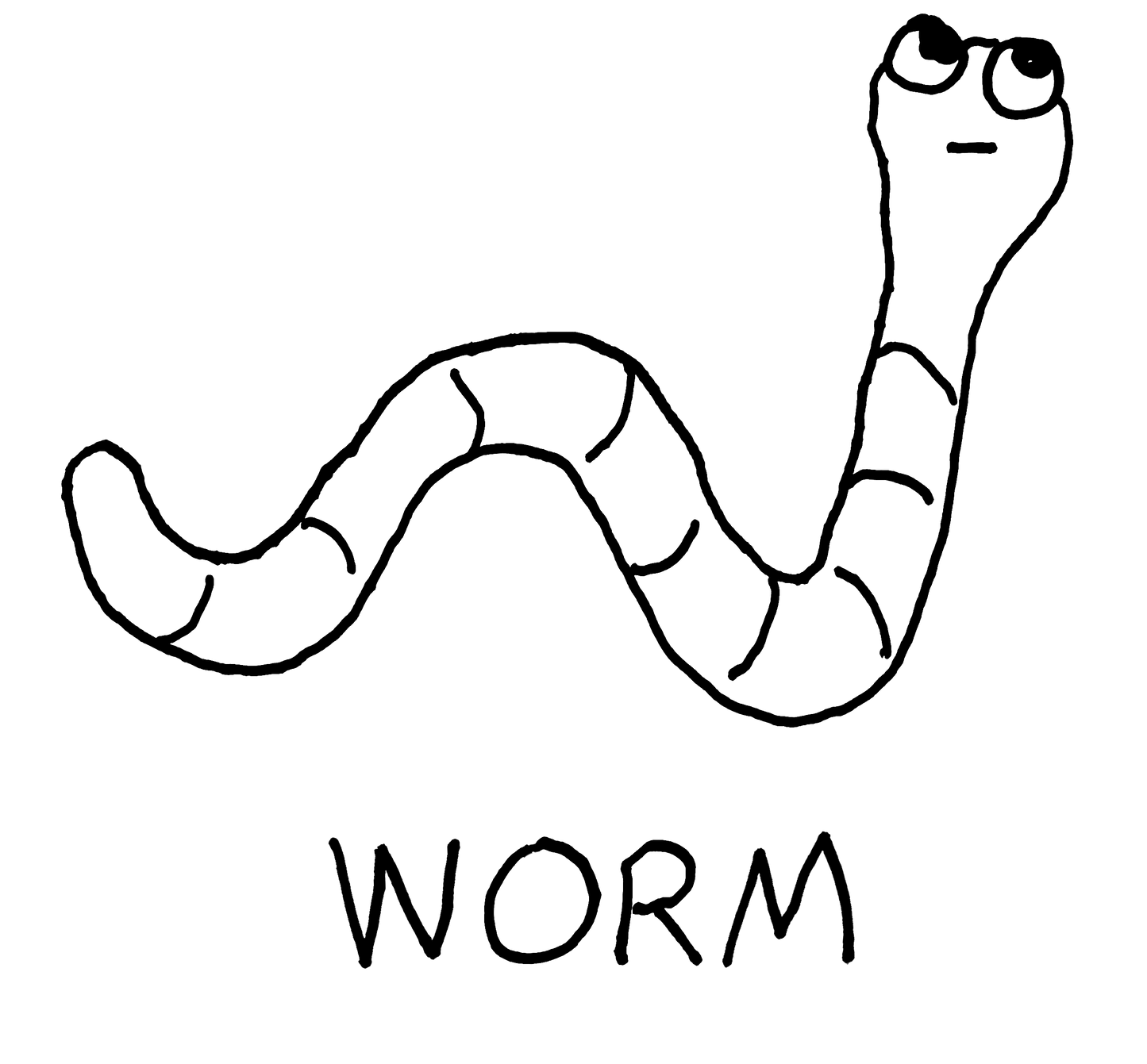 Worm - Baby Onesie